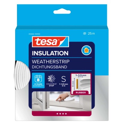 Tesa Uszczelka E-profile 9mm x 25m biała