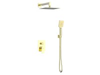 Valvex System prysznicowa podtynkowa Desa złoty