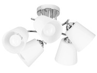 ActiveJet Lampa wisząca Emily 5x40W E27 biała