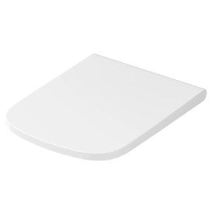 Cersanit Zen Pro Square Deska WC Slim Wrap, biała, duroplast, Soft-Close