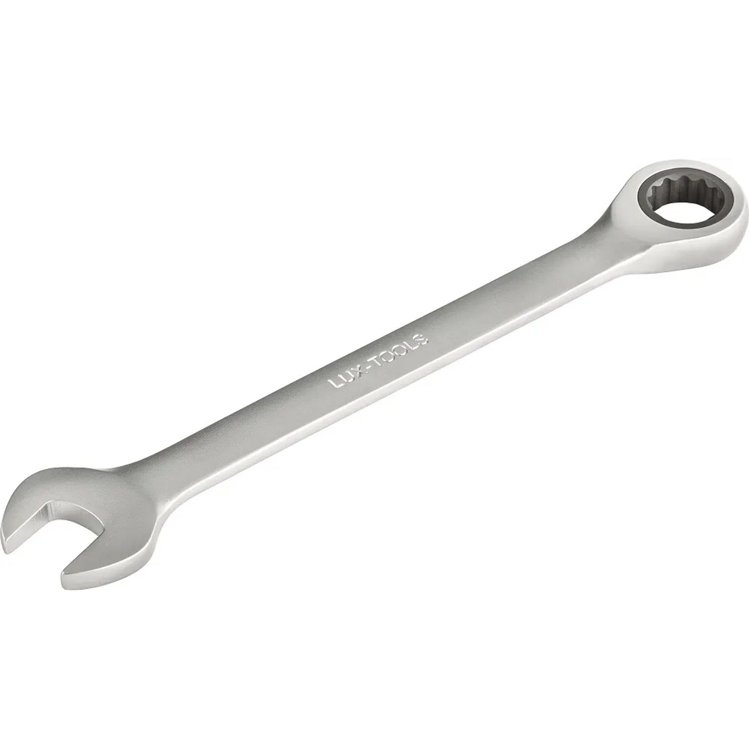 LUX-TOOLS Klucz płasko-oczkowy z grzechotką 10mm