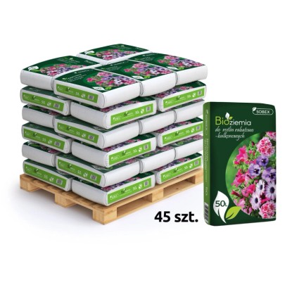 Sobex Podłoże BIO do roślin rabatowych/balkonowych - 45 x 50 l