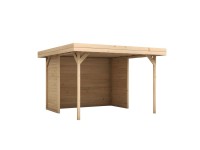 Altana Irga 2 ze ścianą - 350 x 350 cm, wys. 225,5 cm