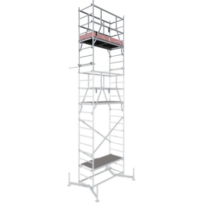 Krause Clim Tec Aluminiowe rusztowanie robocze  2. kondygnacja 7 m