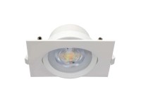 ORO Oprawa LED podtynkowa 5W 3000/4000/6500K 375lm kwadratowa biała