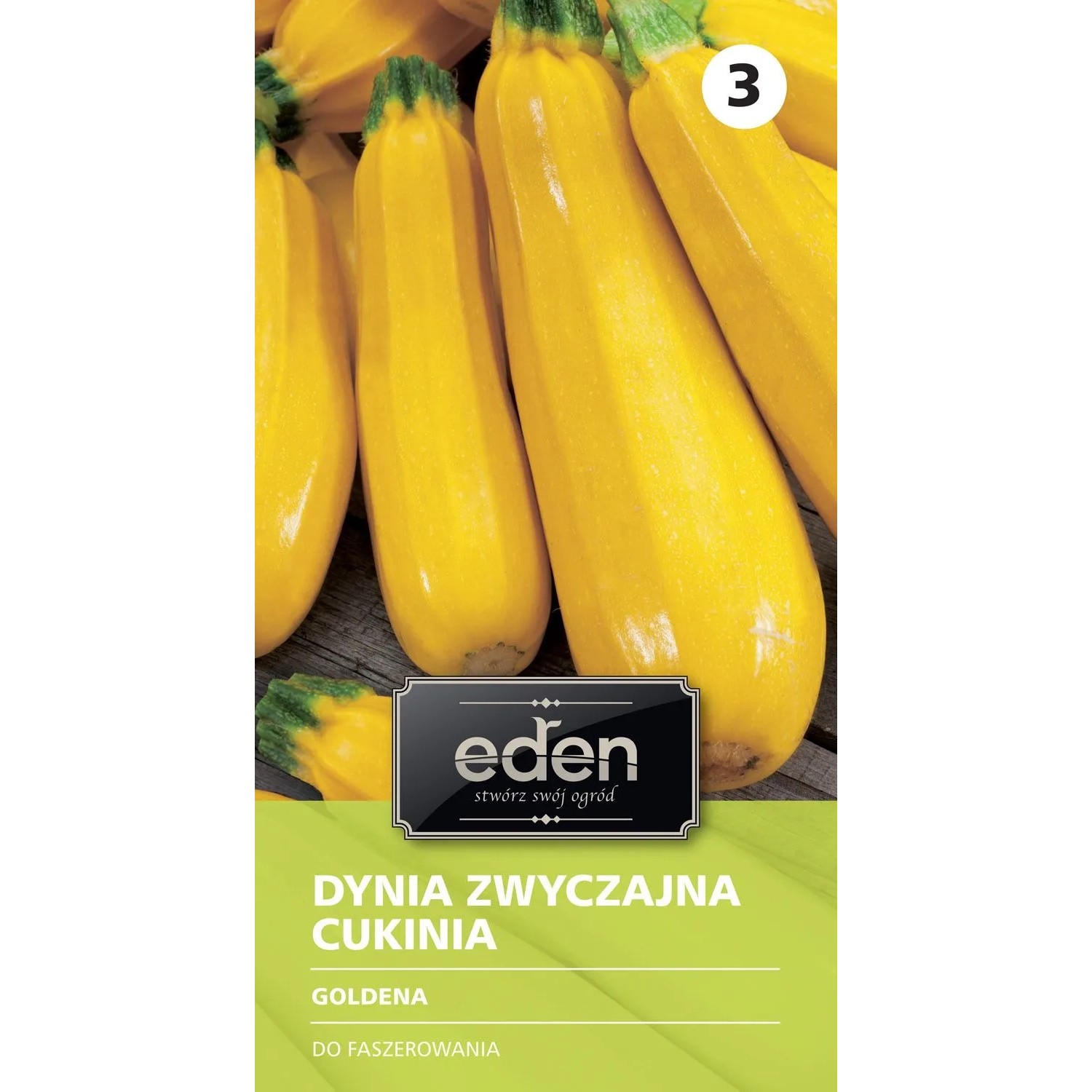Dynia zwyczajna cukinia Goldena - 3 g