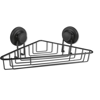 BALIV Koszyk łazienkowy DKE1-4520 czarny narożny