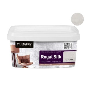 Wiadro farby efektowej Royal Silk marki Primacol, odcień R7 Pluton.