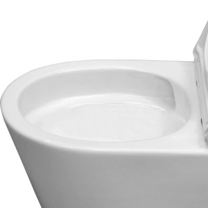 Miska WC Bari wirowa z deską wolnoopadającą 36x36x48