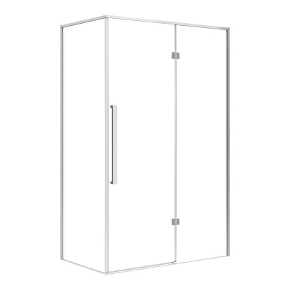 KABI Kabina prysznicowa Largo 100 x 80 chrom prawa