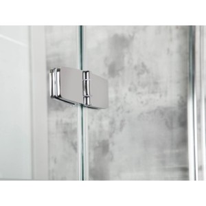 Kabina kwadratowa Style drzwi składane chrom 6mm 195x90