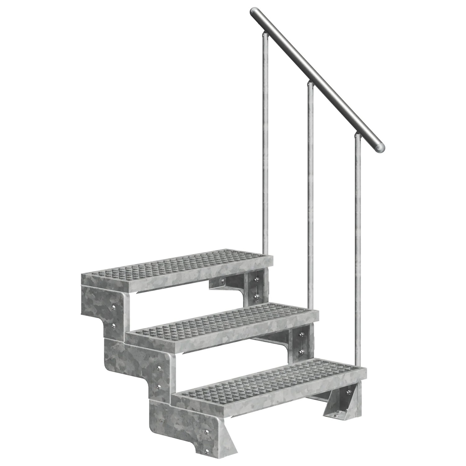 Dolle Schody zewnętrzne Garden krata stalowa 80 cm 3 stopni