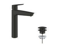 Grohe Bateria umywalkowa z wyciąganą wylewką Start 2021 czarna XL