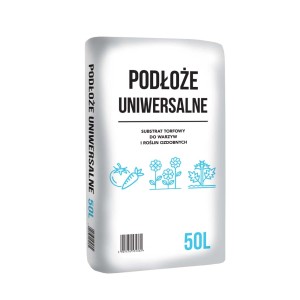 Worek ziemi uniwersalnej, 50L, do warzyw i roślin ozdobnych.