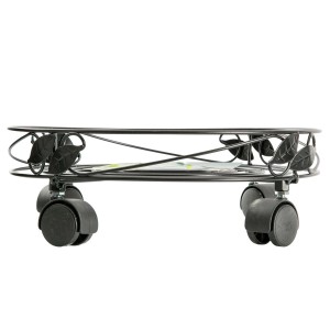 Podstawka metalowa na kółkach - śr. 32 cm