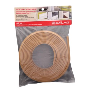 t.b.t. Taśma uszczelniająca, beżowa, 4,2 m, do blatów kuchennych i innych zastosowań uszczelniających.