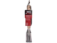Zestaw przyborów BBQ drewniany uchwyt - 6 x 4 x 35,5 cm