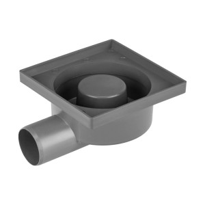 Tycner Wpust obrotowy boczny z ruszte stalowym odpływ 50 mm