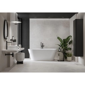 Gres szkliwiony Baredo light grey 59,8 x 59,8 cm