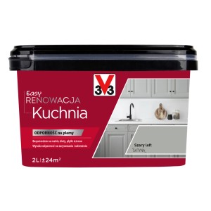 t.b.t. farba do kuchni, szara, 2L. Do mebli, blatów i płytek. Trwała.