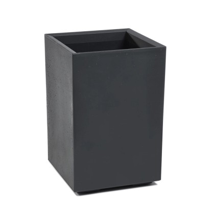 Kwietnik Karo beton antracytowy recycled wym. 40x40x60 cm