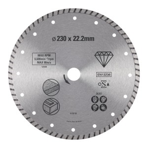 t.b.t. Tarcza tnąca do szlifierek kątowych, Ø 230 mm