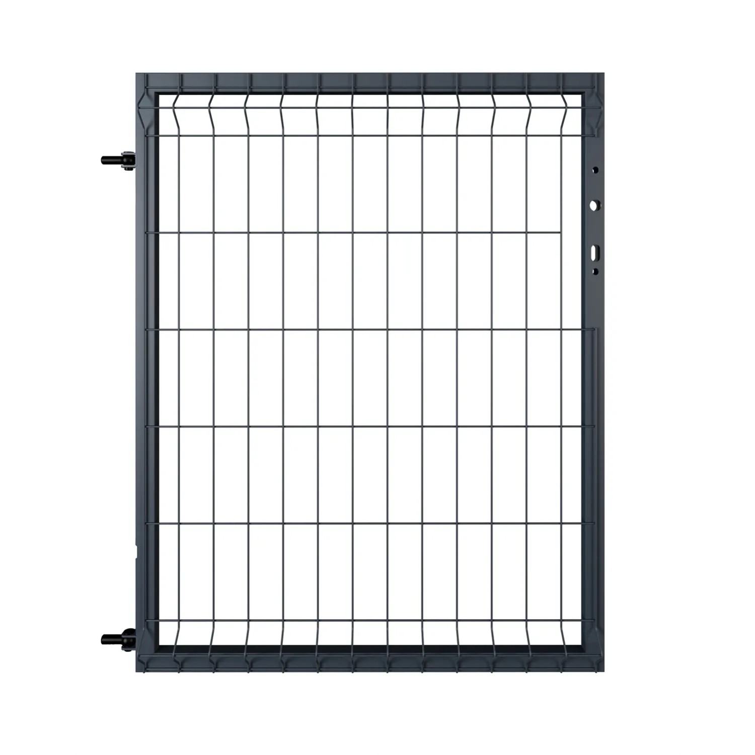Wiśniowski Furtka Modena antracyt lewa 100 x 124 cm
