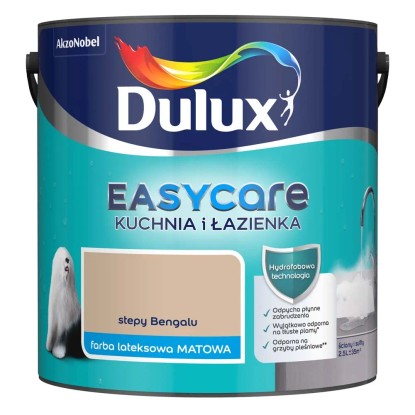 Farba Dulux EasyCare Kuchnia i Łazienka stepy Bengalu 2,5 l