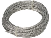 LUX-TOOLS Lina stalowa ocynkowana 4 mm x 10 m