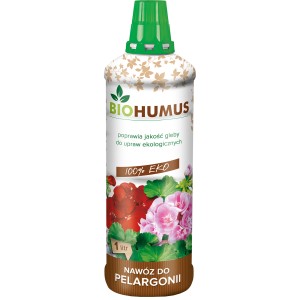 Biohumus nawóz płynny do roślin doniczkowych i balkonowych, 1 litr.