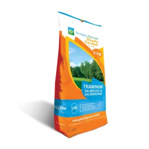 Opakowanie nasion trawy na miejsca zacienione, 5 kg. Idealne na gęste, zielone trawniki. Kategoria: Nasiona traw.