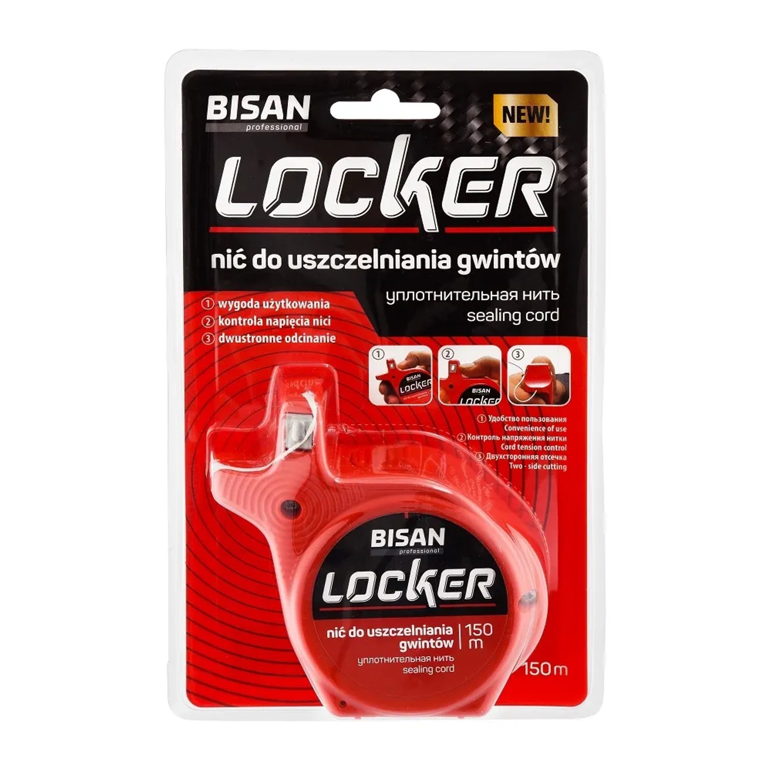 Bisan Nić uszczelniająca Locker 150 mb