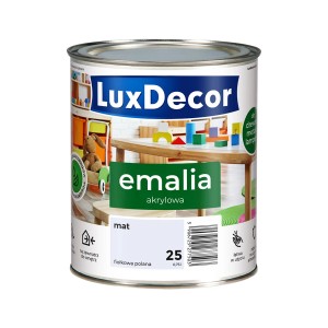Puszka z emalią akrylową LuxDecor, kolor Fiołkowa Polana.