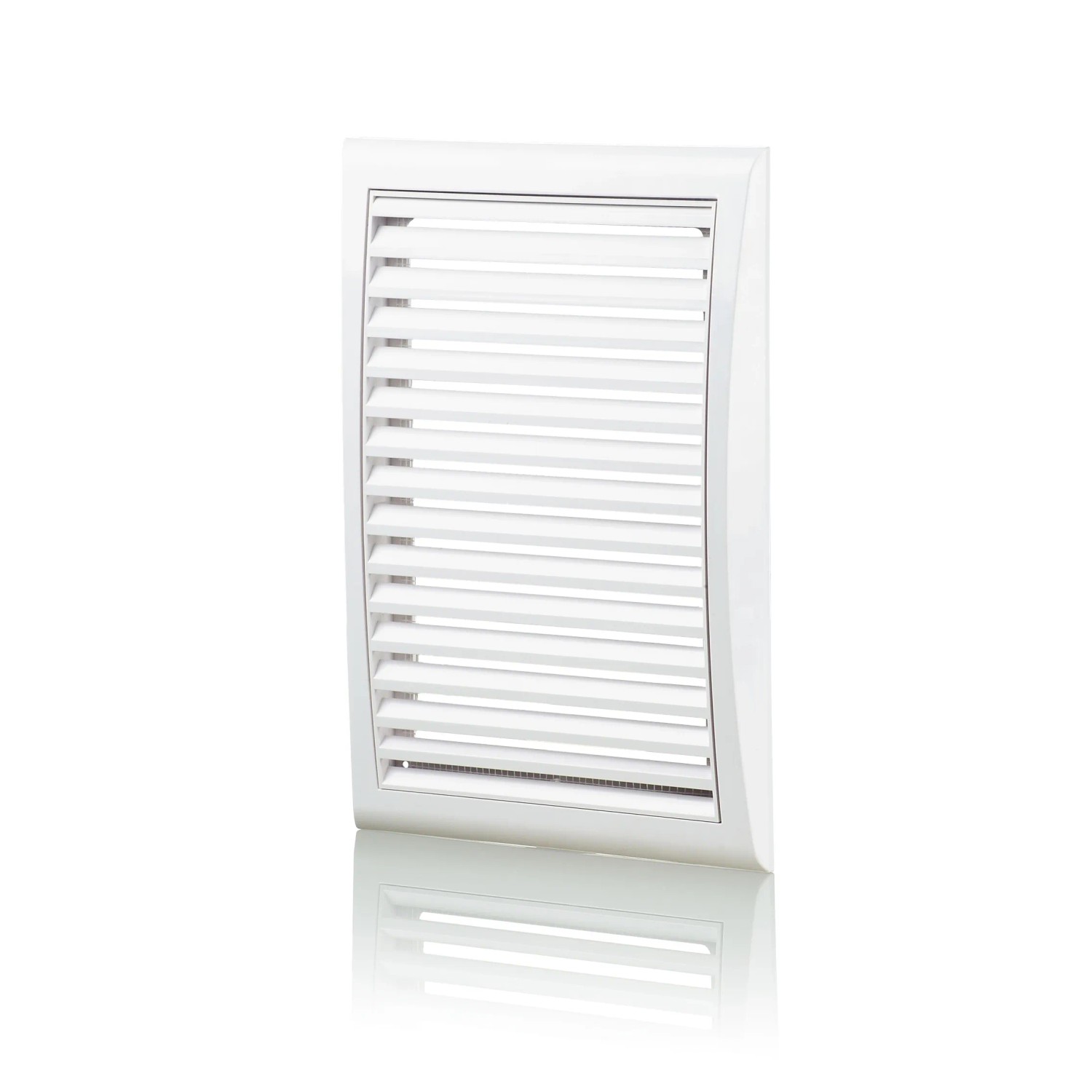 Vents Kratka wentylacyjna z siatką 193x188 mm regulowana biała