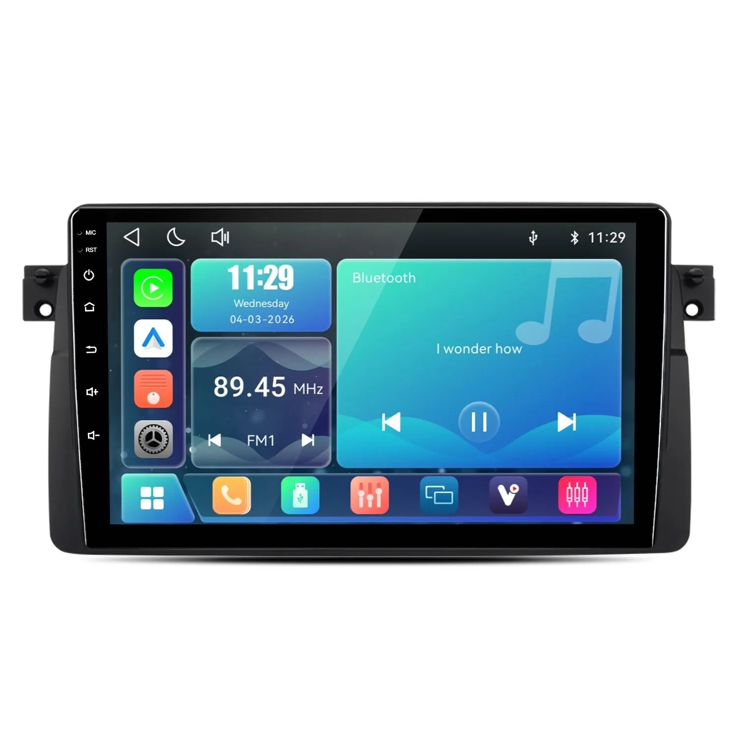 Junsun Radio Samochodowe Do BMW E46 1998-2006 Linux