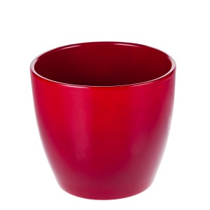Czerwona doniczka z kategorii Osłonki.