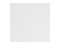 Zaślepki samoprzylepne, kolor biały, średnica: 14 mm