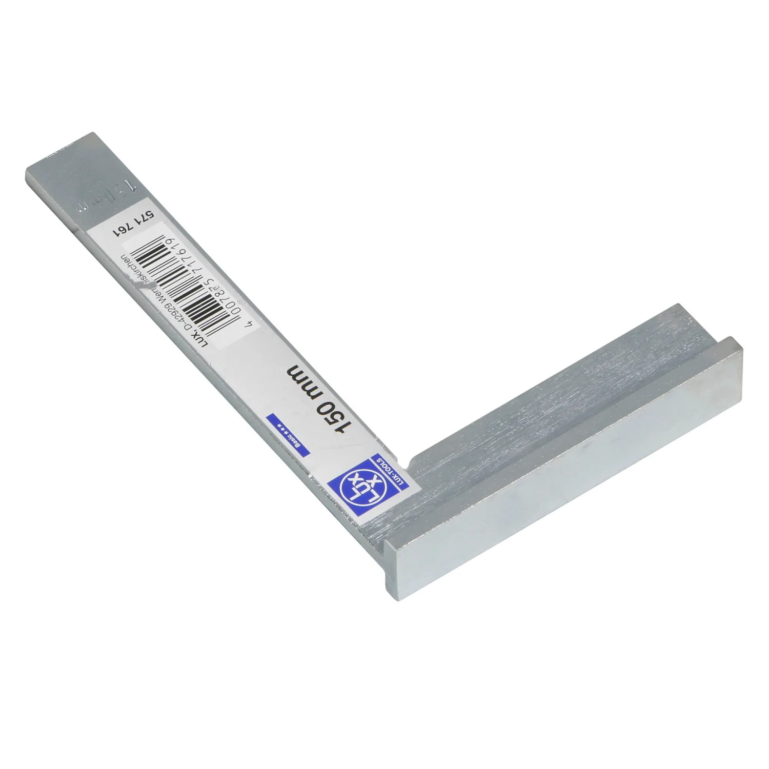 LUX-TOOLS Kątownik ślusarski ze stopką 150 mm