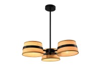 Candellux Lampa wisząca Demy 3x40W E27 czarna