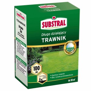 Substral długo działający nawóz do trawników, do 50 m².