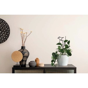 Dekoracyjna podpórka do roślin w kształcie ptaka w doniczce, akcesoria do doniczek.