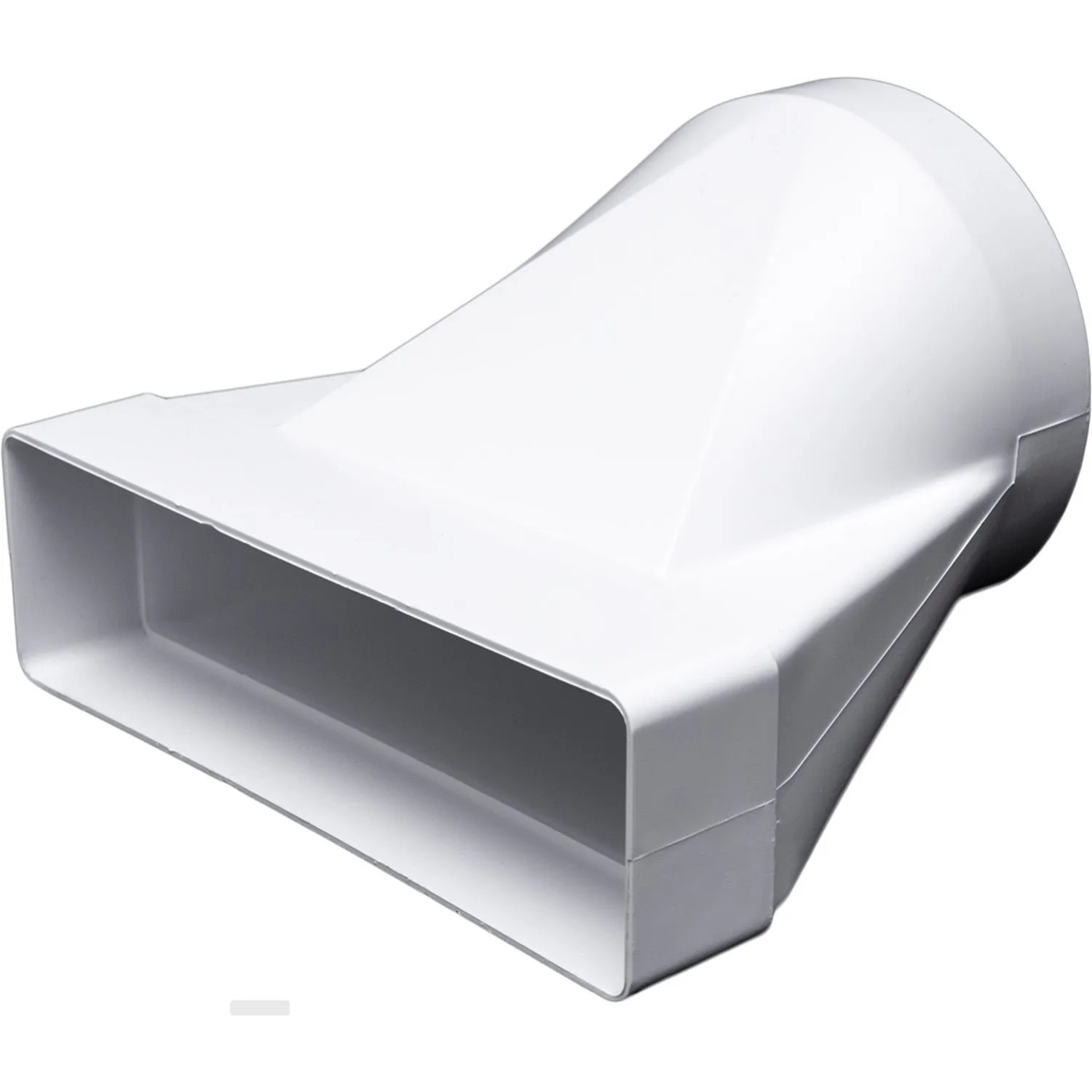 Przybysz Łącznik o przekroju zmiennym fi 12,5 cm 120 x 60 mm