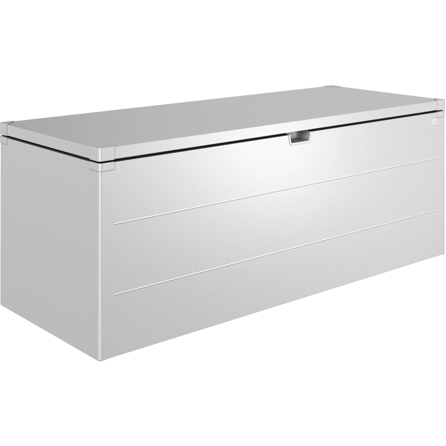 Biohort Skrzynia StyleBox 210 srebrny metalik - 207 x 80 x 81 cm