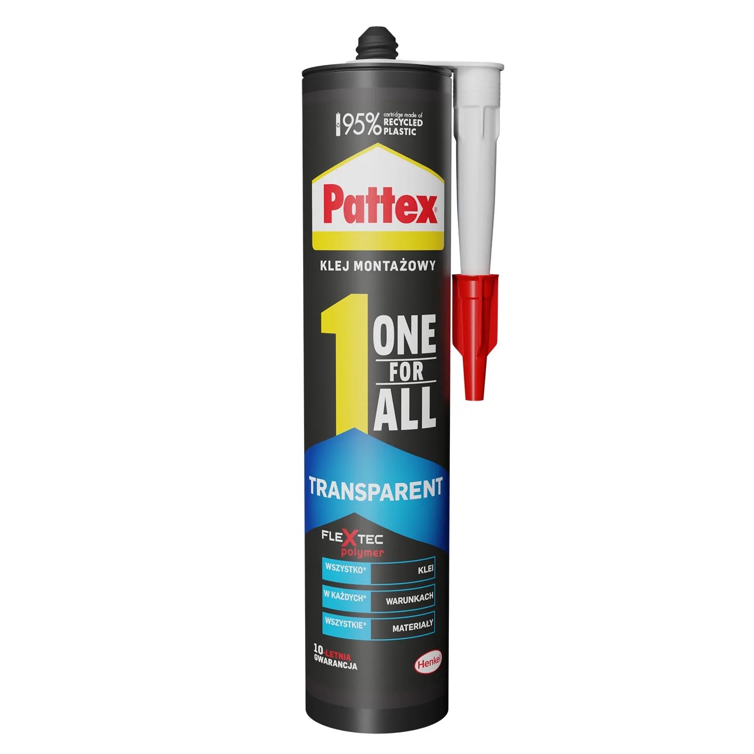 Pattex klej One4All Transparent 290g