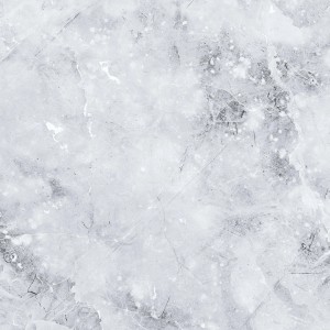 Panel dekoracyjny t.b.t. do blatów kuchennych z efektem marmuru w kolorze szaro-białym.