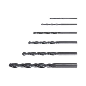 6-częściowy zestaw wierteł do metalu z wiertłami stalowymi w różnych rozmiarach do wiertarek akumulatorowych i wiertarek.