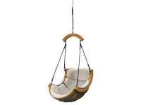 Fotel wiszący ALPHA 1 z belką giętą w łuk słomkowy Fotel wiszący ALPHA 1 z belką giętą w łuk słomkowy