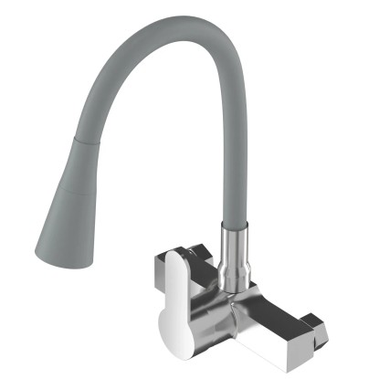 Granitan Bateria kuchenna ścienna Flexo szara