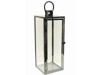 Latarnia Barcelona na świece L czarna wys.50cm Latarnia Barcelona na świece L czarna wys.50cm