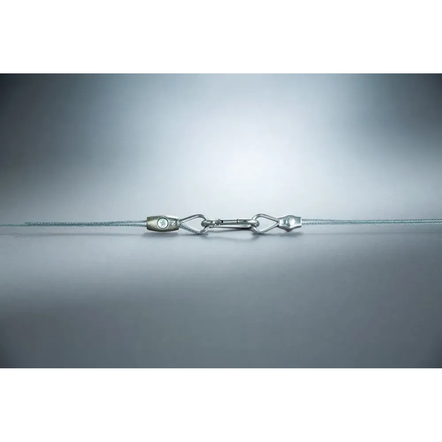 LUX-TOOLS Zacisk kubełkowy ocynkowany 2mm 2szt.